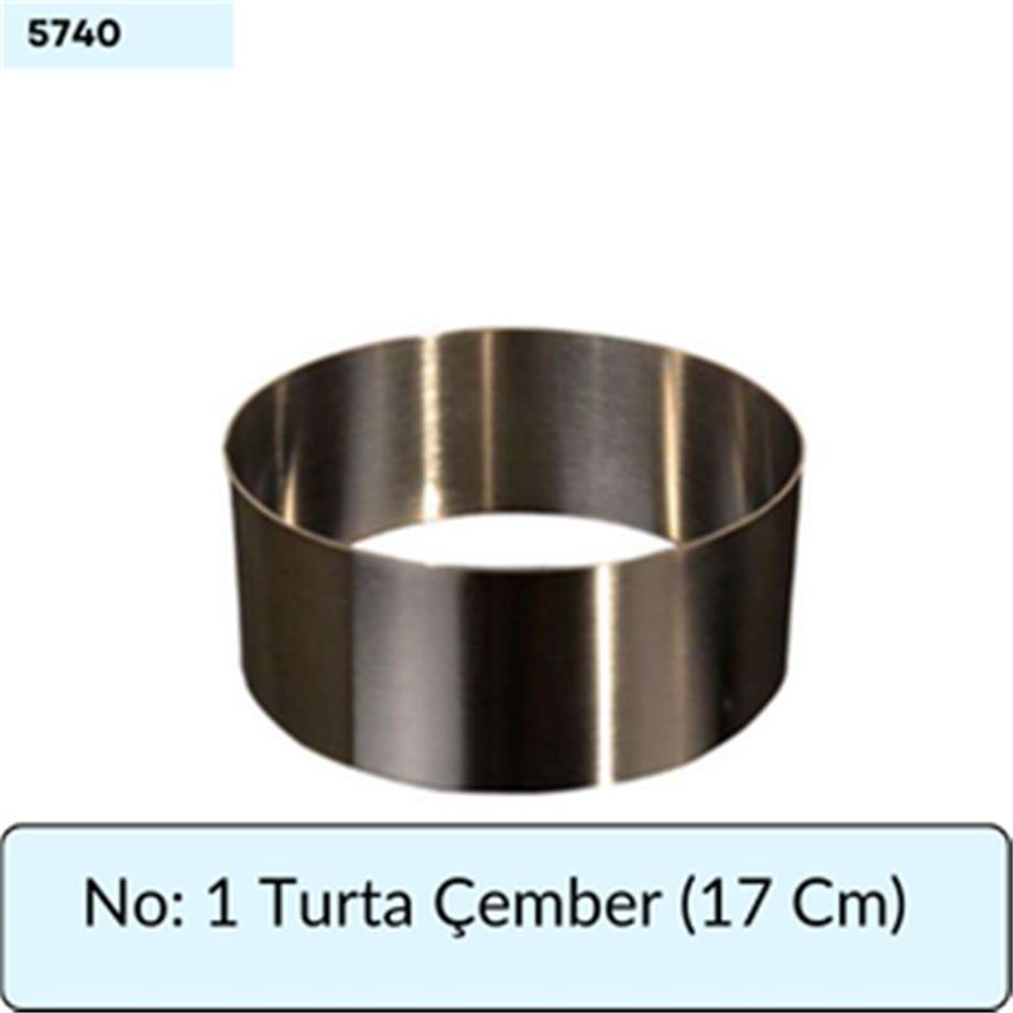 1 No Turta Çember (17 Cm)