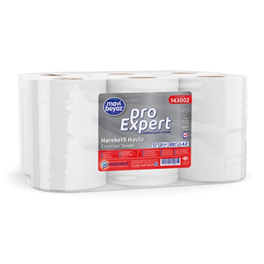 143002 M. Beyaz Hareketli Havlu 6R 21cm (4 KG)