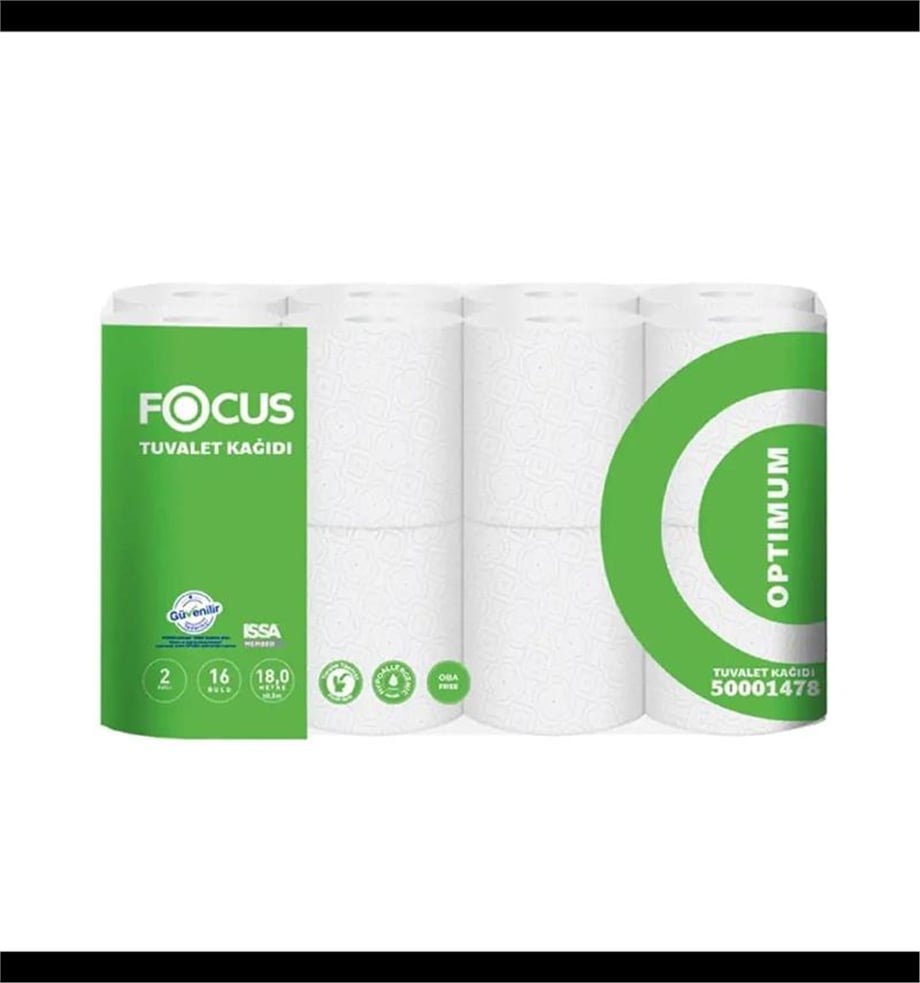 1478 FOCUS OPTIMUM TUVALET KAĞIDI 16 Lı (2 KAT)