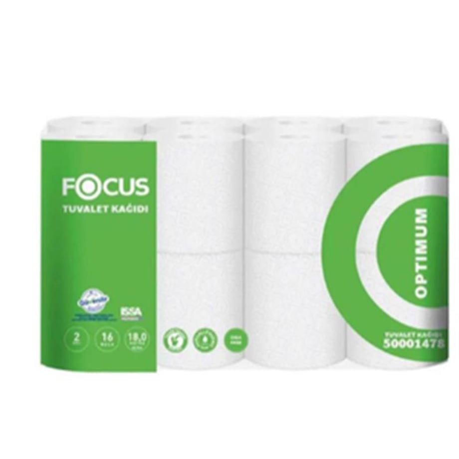 1478 FOCUS OPTIMUM TUVALET KAĞIDI 16 Lı (2 KAT)