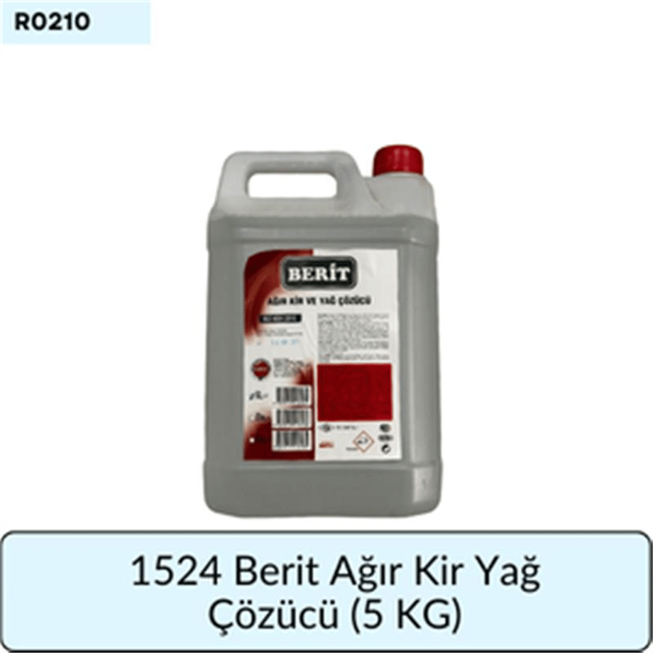 1524 Berit Ağır Kir Yağ Çözücü (5 KG)