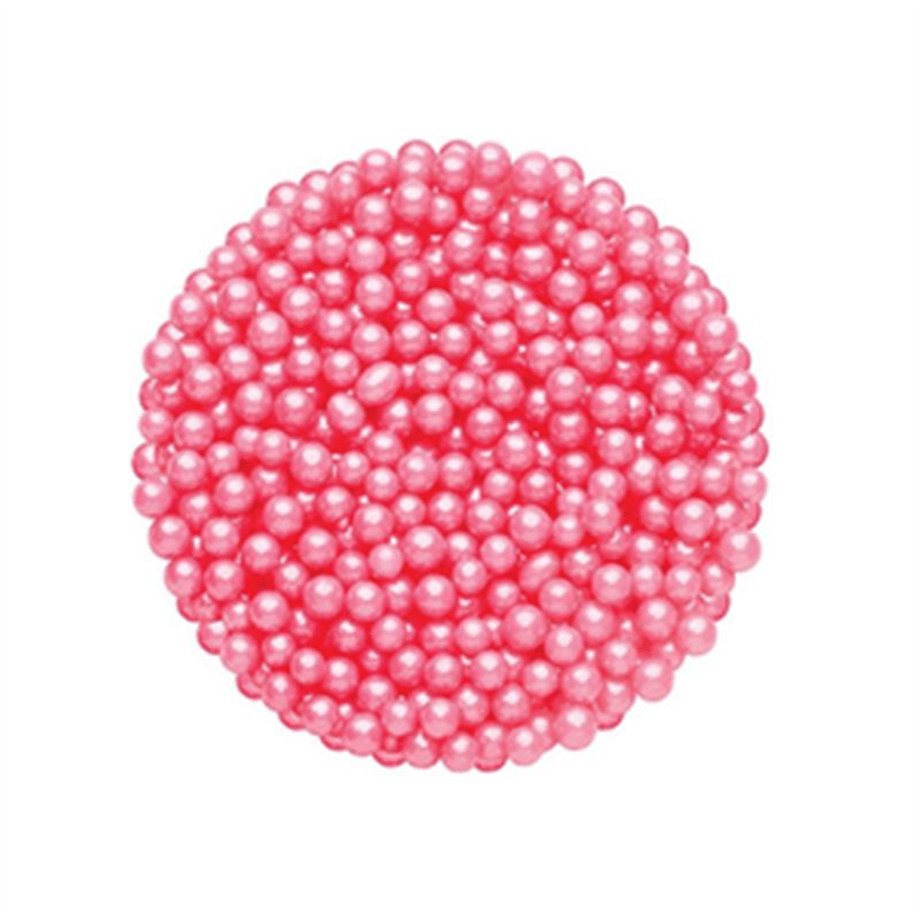 2 Mm Boncuk Şeker Bebe Pembe   (1000 Gr)