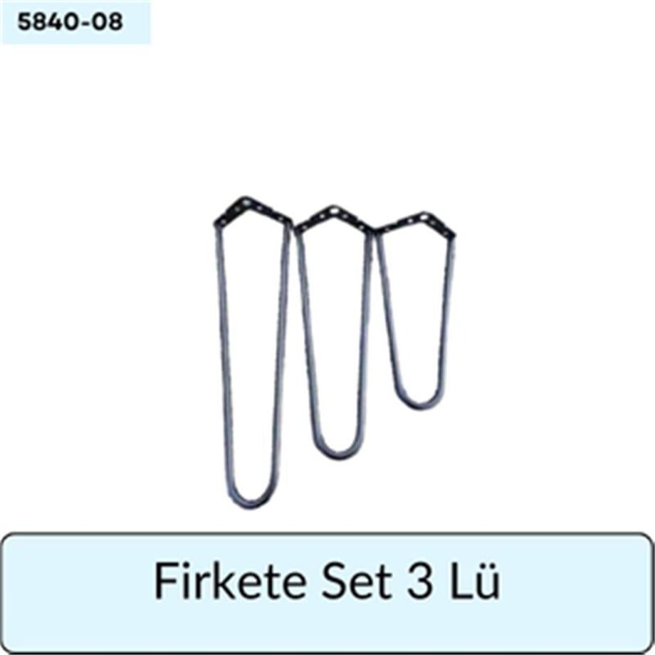 3 Lü Firkete Set