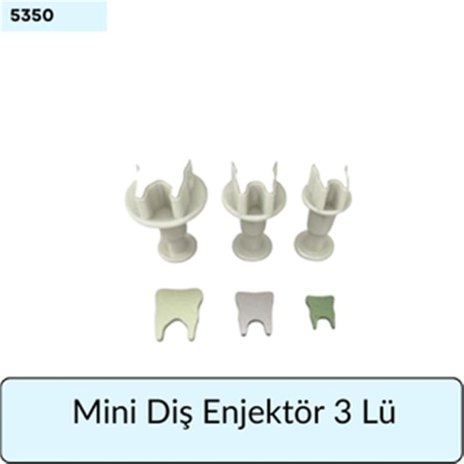 3 Lü Mini Diş Enjektör Kopat
