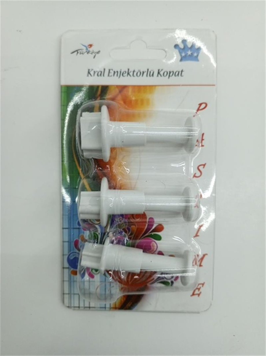 3 Lü Mini Kral Enjektör Kopat