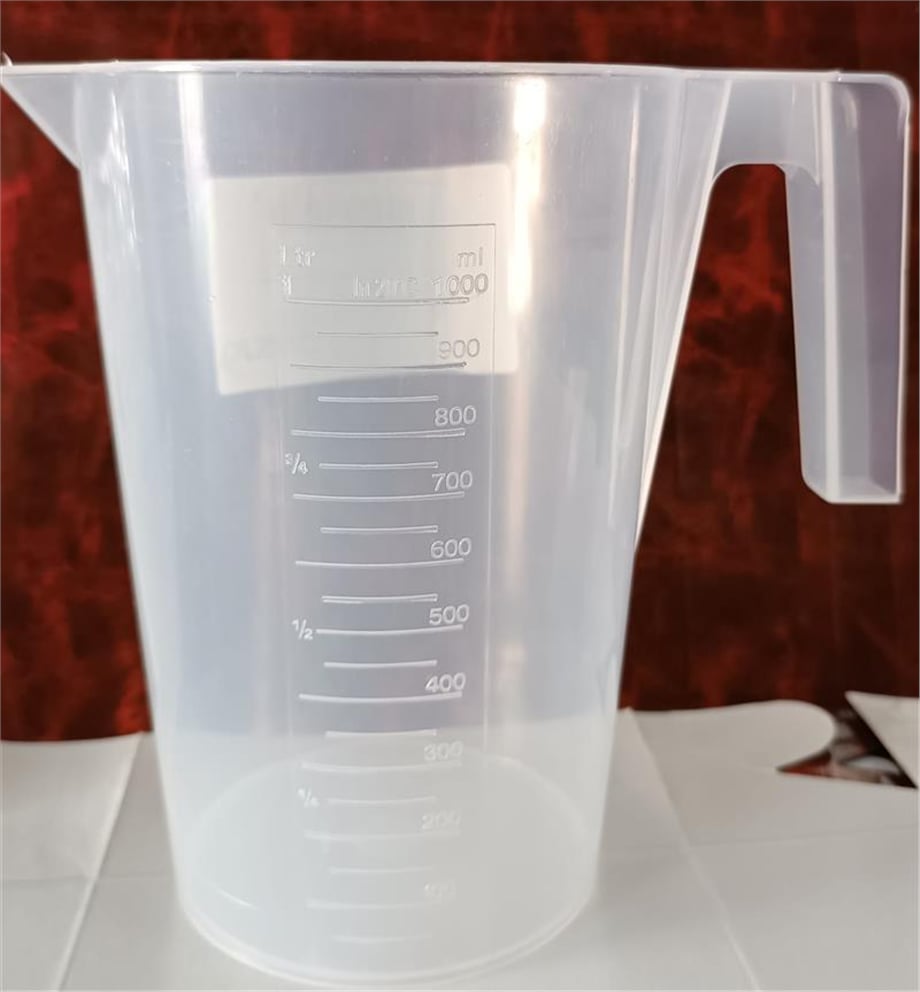 3010 Plastik Litre Ölçek (1 LT)