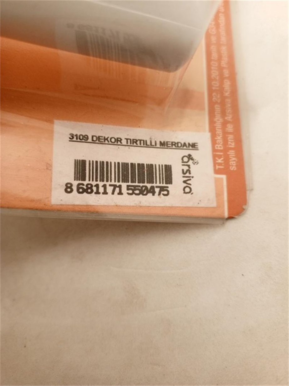 3109 Dekor Tırtıklıı Merdane
