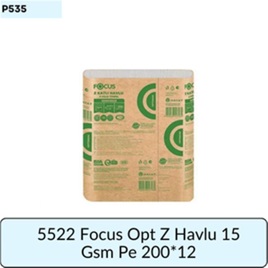 5522 FOCUS OPT Z HAVLU 200LÜ 20*20 12 PKT 3,06KG