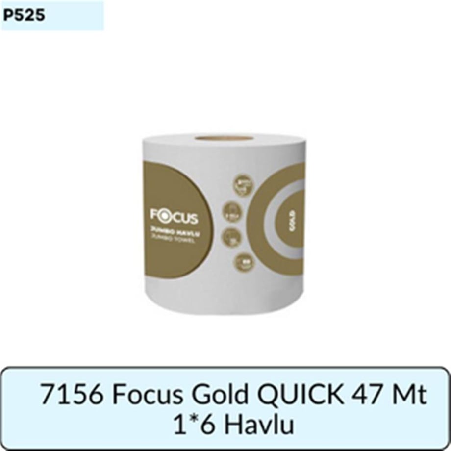 7156 FOCUS GOLD HAREKETLİ HAVLU QUICK 47MT 6R 3 KG