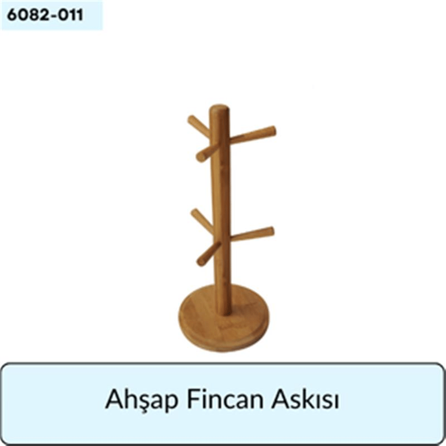 Ahşap Fincan Askısı