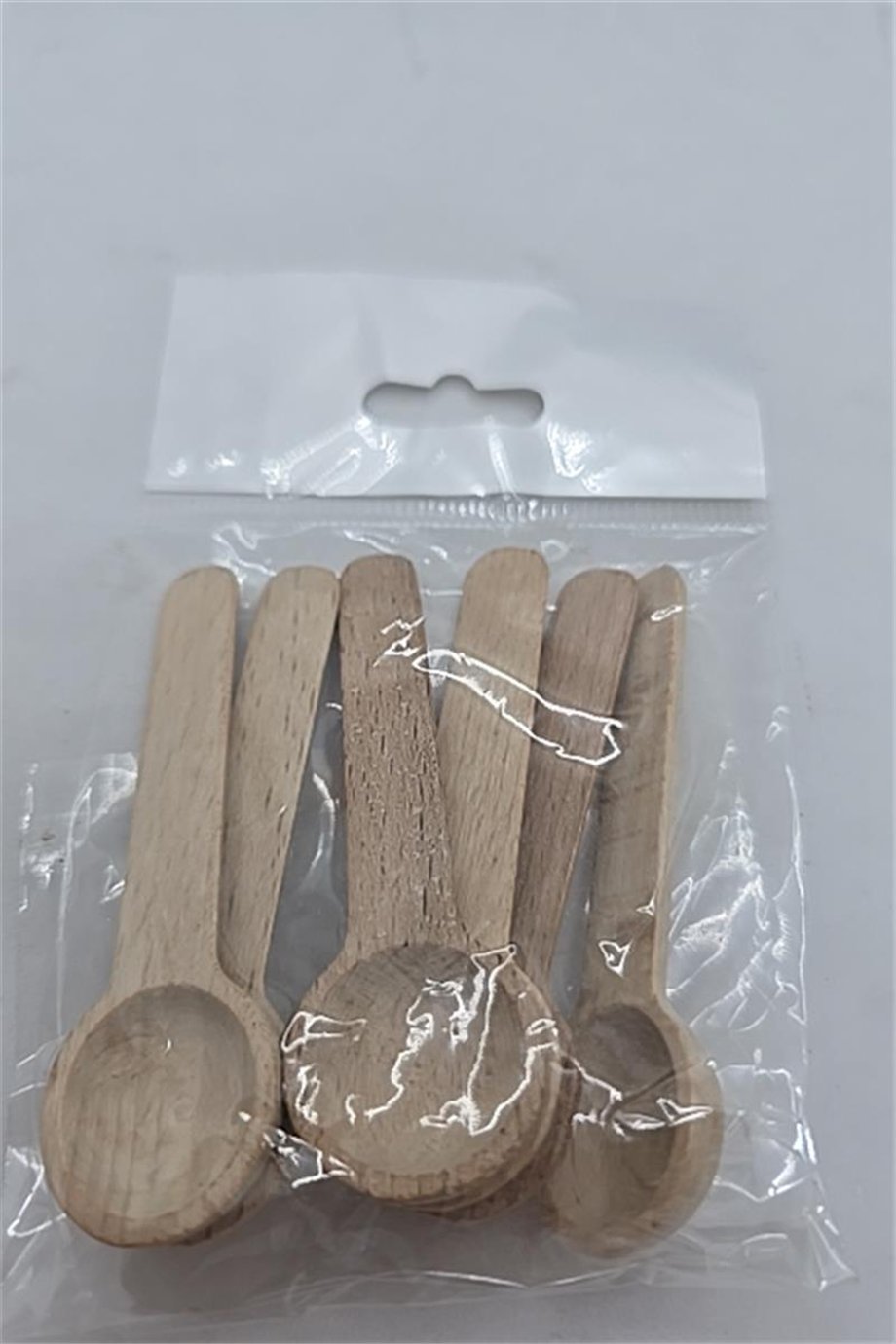 Ahşap Küçük Kaşık 7 Cm   (6 Lı)