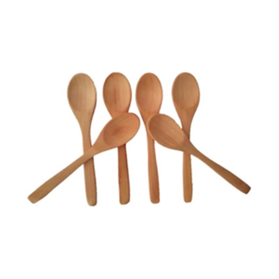 Ahşap Küçük Kaşık 7 Cm   (6 Lı)