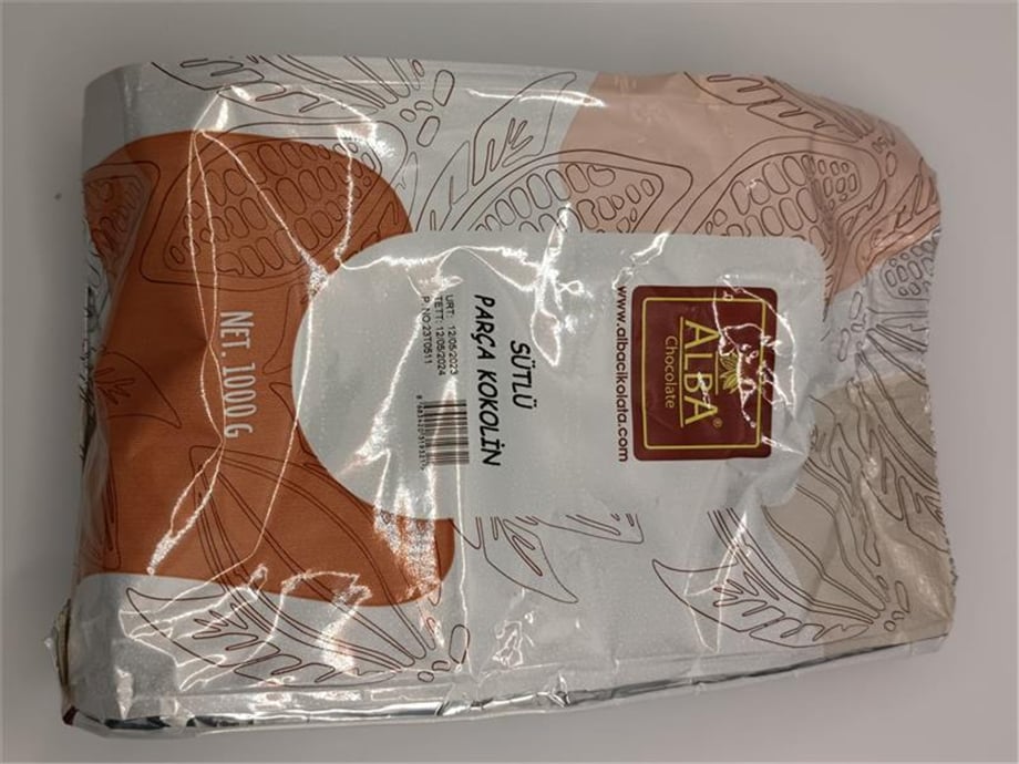Alba Kokolin Parça Çikolata Sütlü 4/6 Mm   (1 Kg)