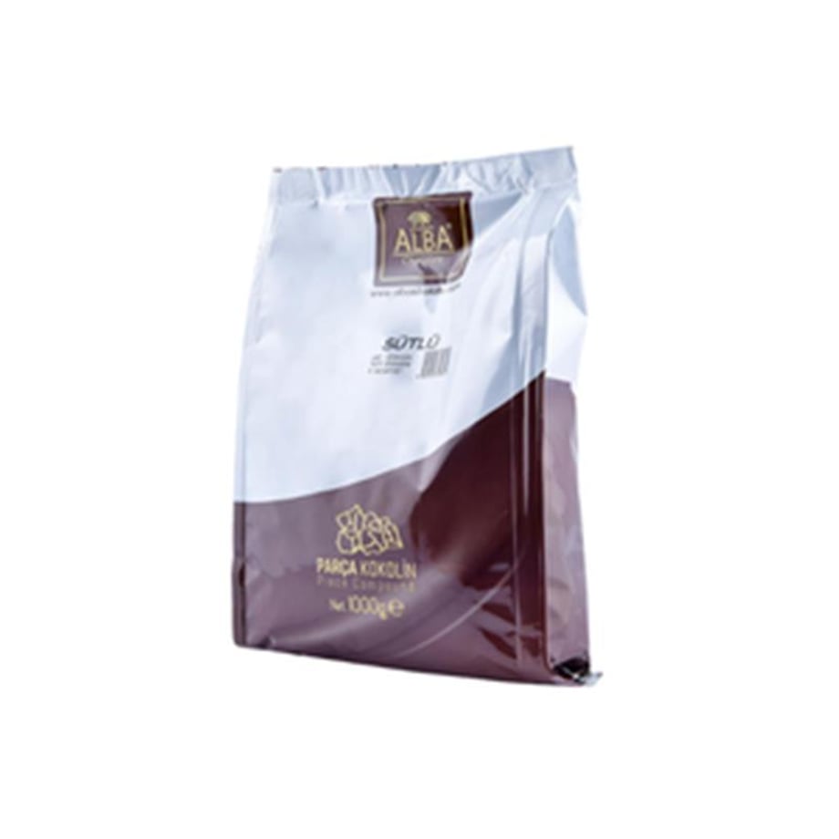 Alba Kokolin Parça Çikolata Sütlü 4/6 Mm   (1 Kg)