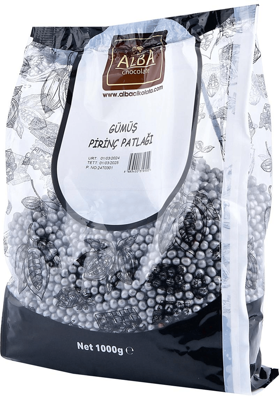 ALBA Pirinç Patlağı Gümüş     (1 Kg)