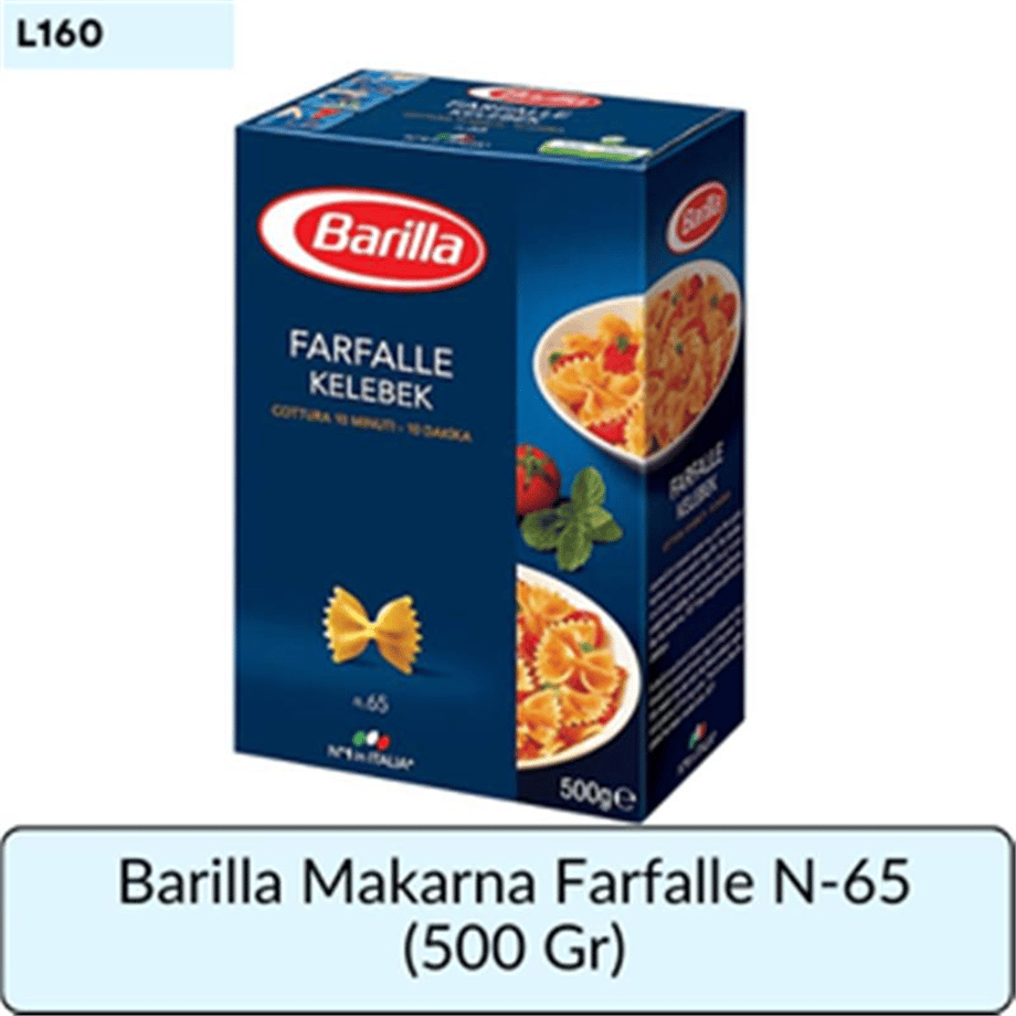 Barilla Makarna Farfalle N 65   (500 Gr)
