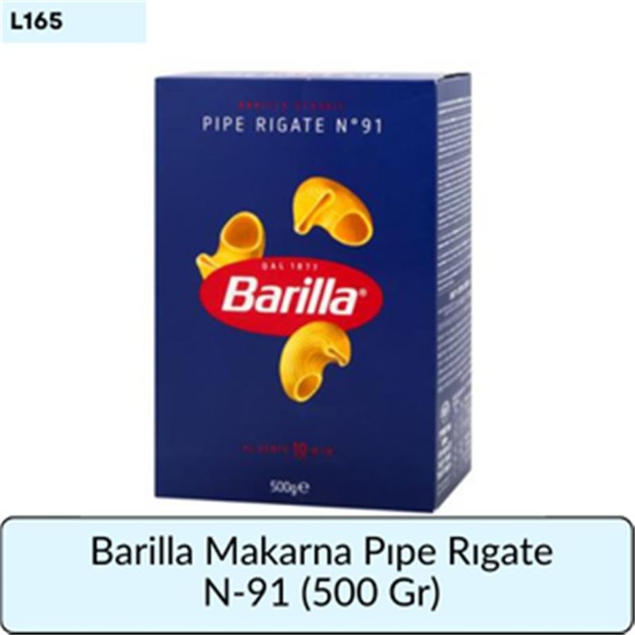 Barilla Makarna Pıpe Rıgate N 91   (500 Gr)