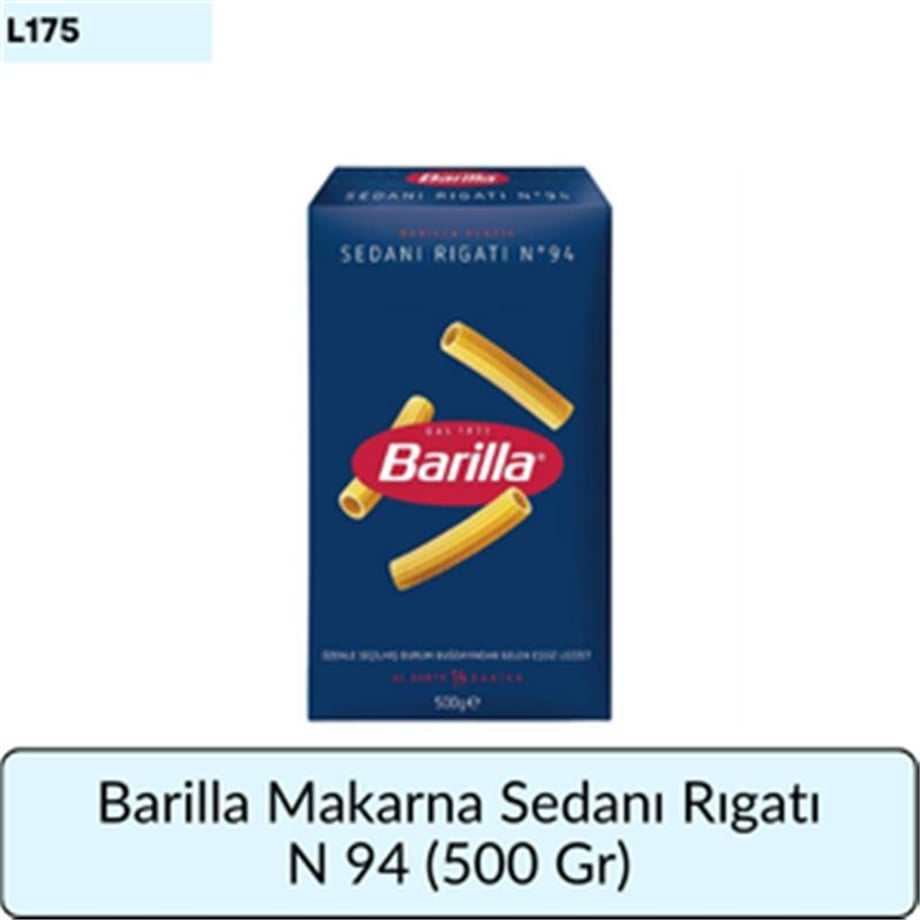 Barilla Makarna Sedanı Rıgatı N 94   (500 Gr)