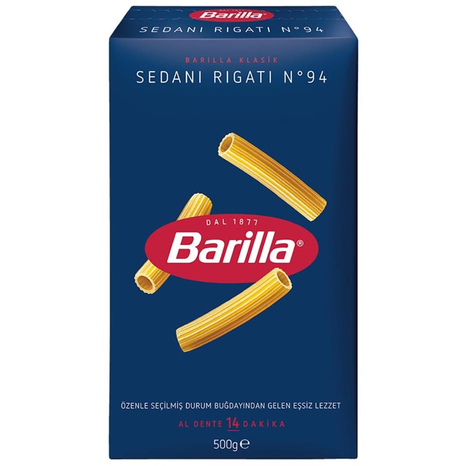 Barilla Makarna Sedanı Rıgatı N 94   (500 Gr)