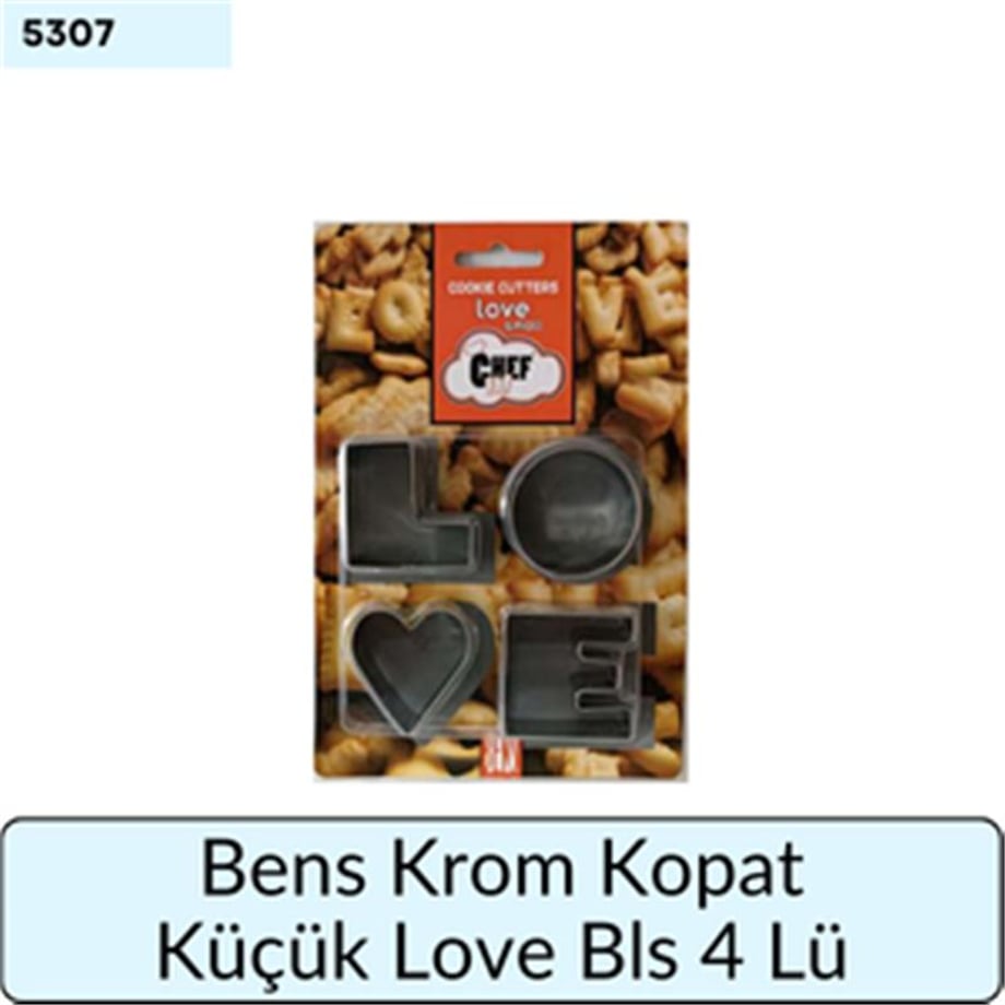Bens Krom Kopat Küçük Love Bls 4 lü