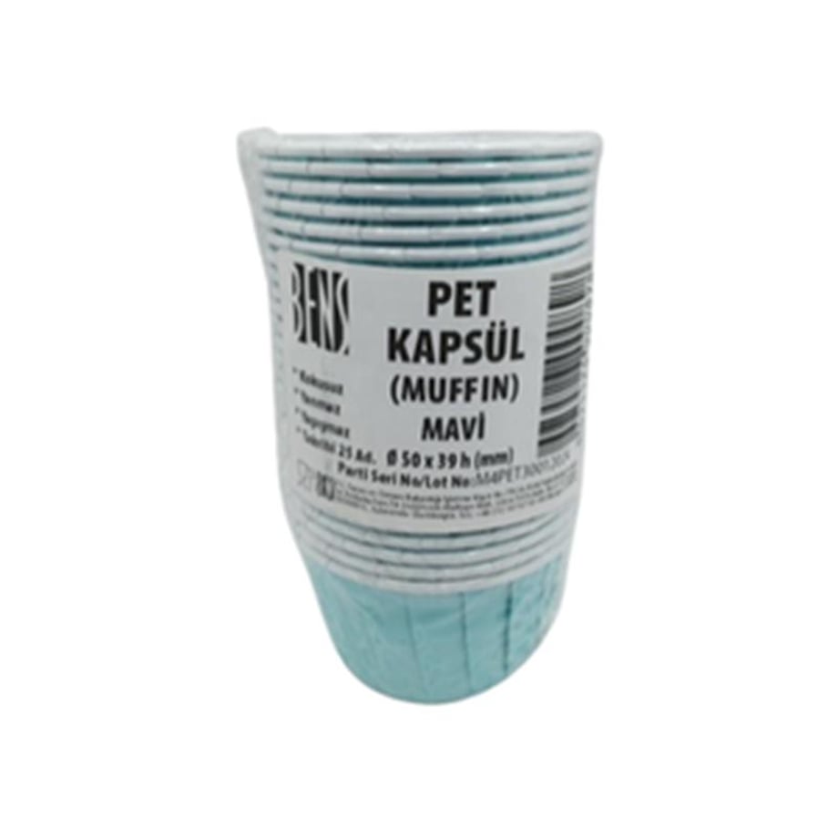 Bens Pet Cup 50*39 Cm Düz Mavi (25 Lİ)