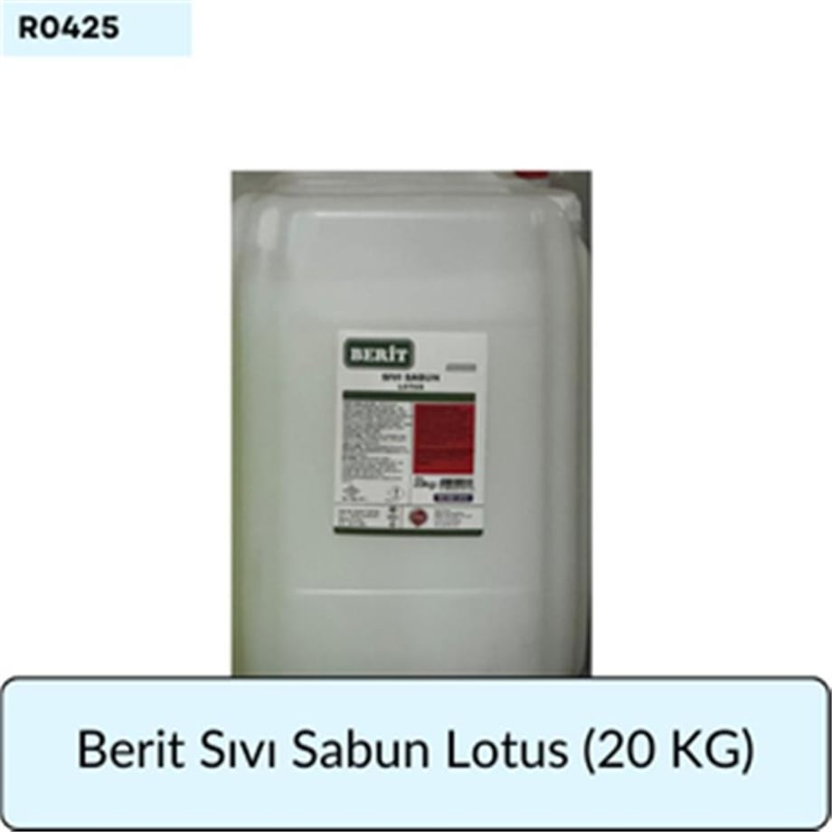 Berit Sıvı Sabun Lotus (20 KG)