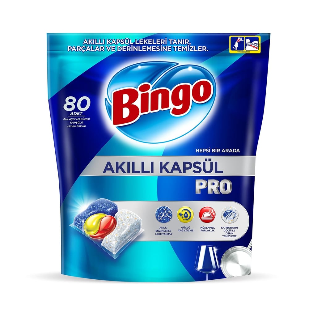 BİNGO AKILLI BLŞK KAPSÜLÜ PRO 80 Lİ (50007033)