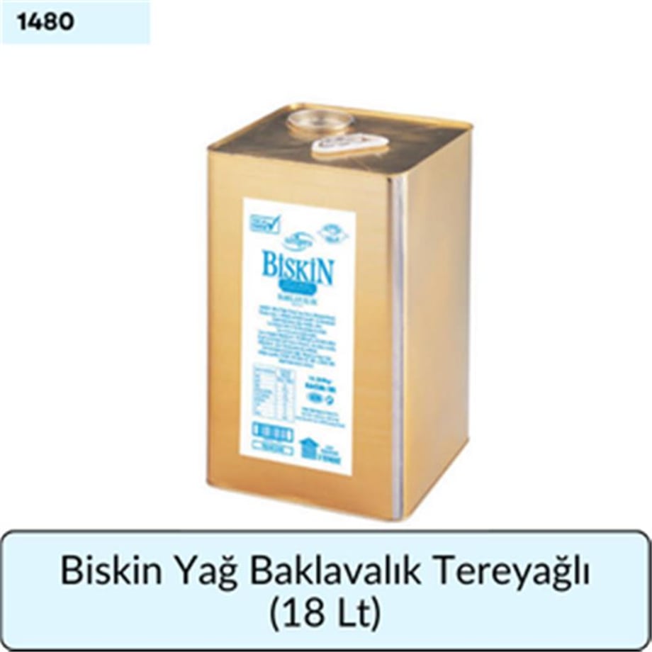 Biskin Yağ Baklavalık Tereyağlı   (18 Lt)