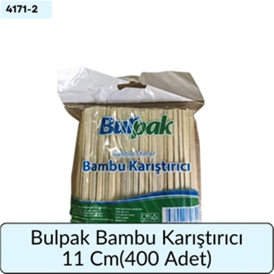 Burpak Bambu Karıştırıcı 11 Cm   (400 Ad)