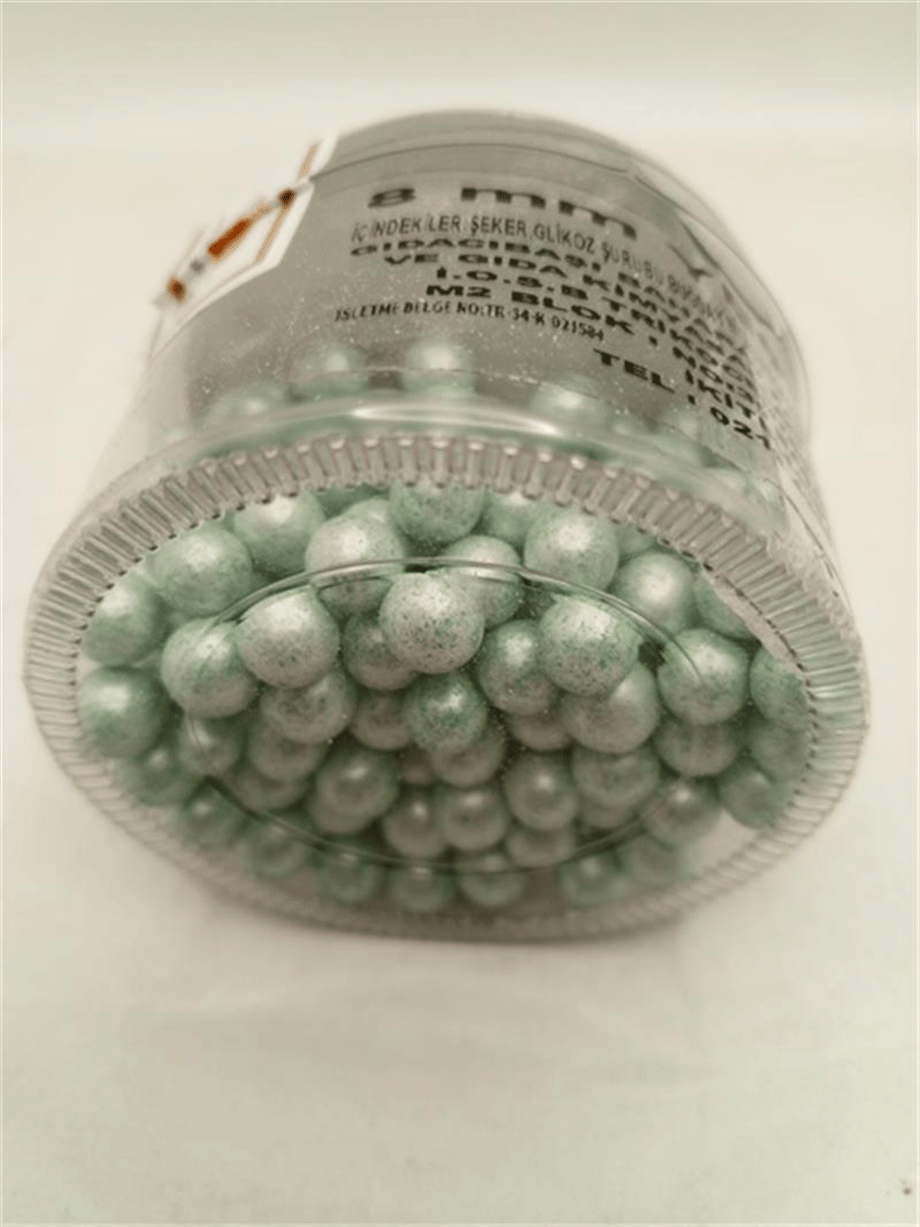 Cakepops Boncuk Yeşil  8 Mm  (250 Gr)
