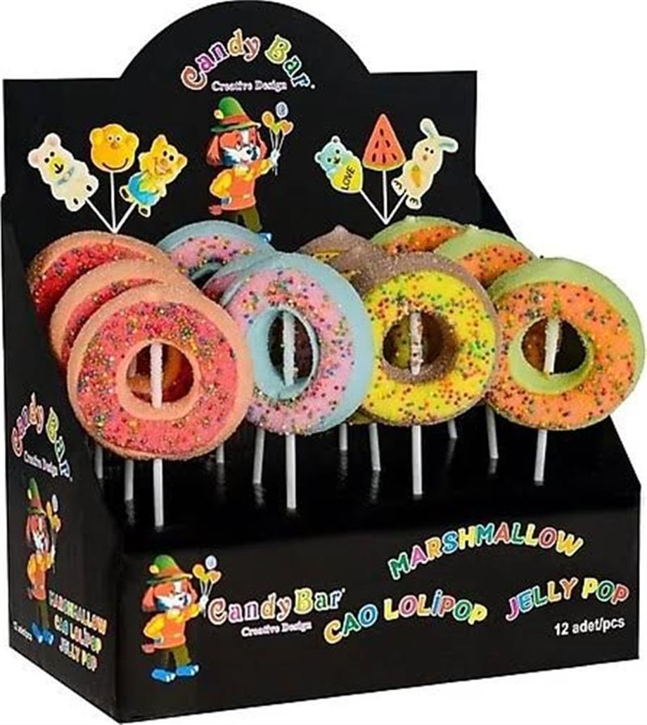Candy Bar Marshmallow Donut 35 Gr   (12 Li)