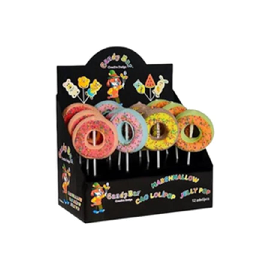 Candy Bar Marshmallow Donut 35 Gr   (12 Li)