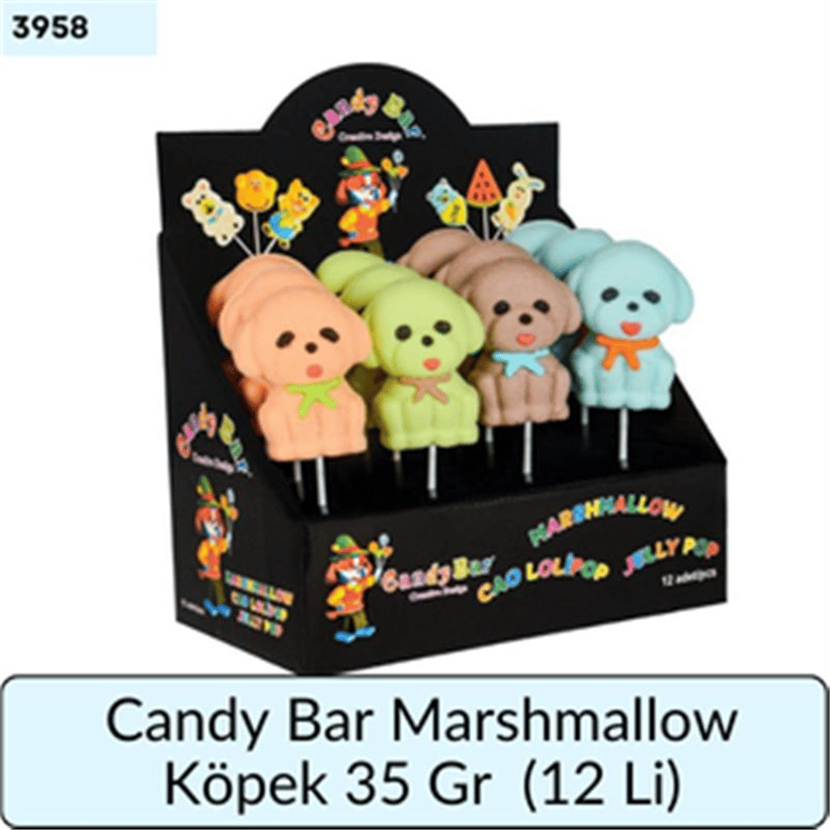 Candy Bar Marshmallow Köpek 35 Gr   (12 Li)