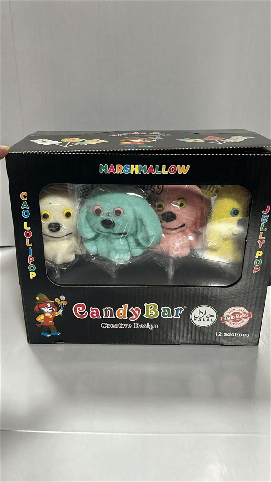 Candy Bar Marshmallow Snoopy 35 Gr   (12 Li)