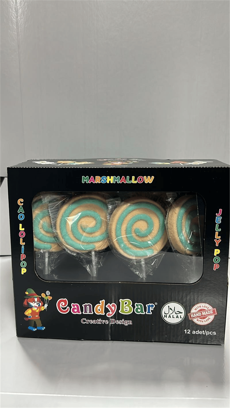 Candy Bar Marshmallow Sosyete 35 Gr   (12 Li)