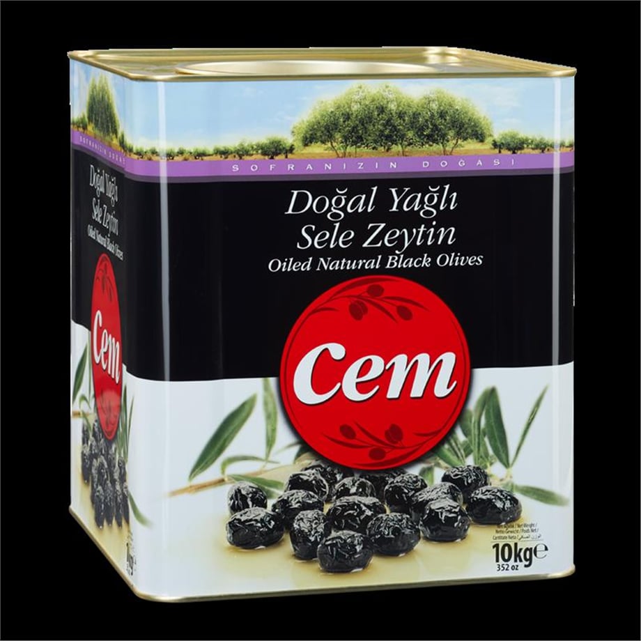 Cem Doğal Yağlı Sele Zeytin   (10 Kg)