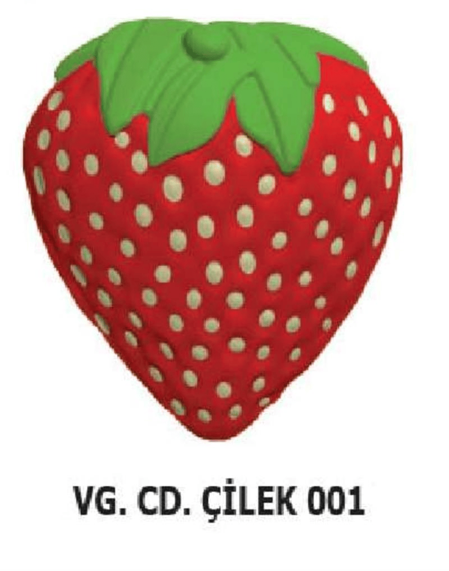 CHOCO DECOR VG CD ÇİLEK 001     (168 ADET)