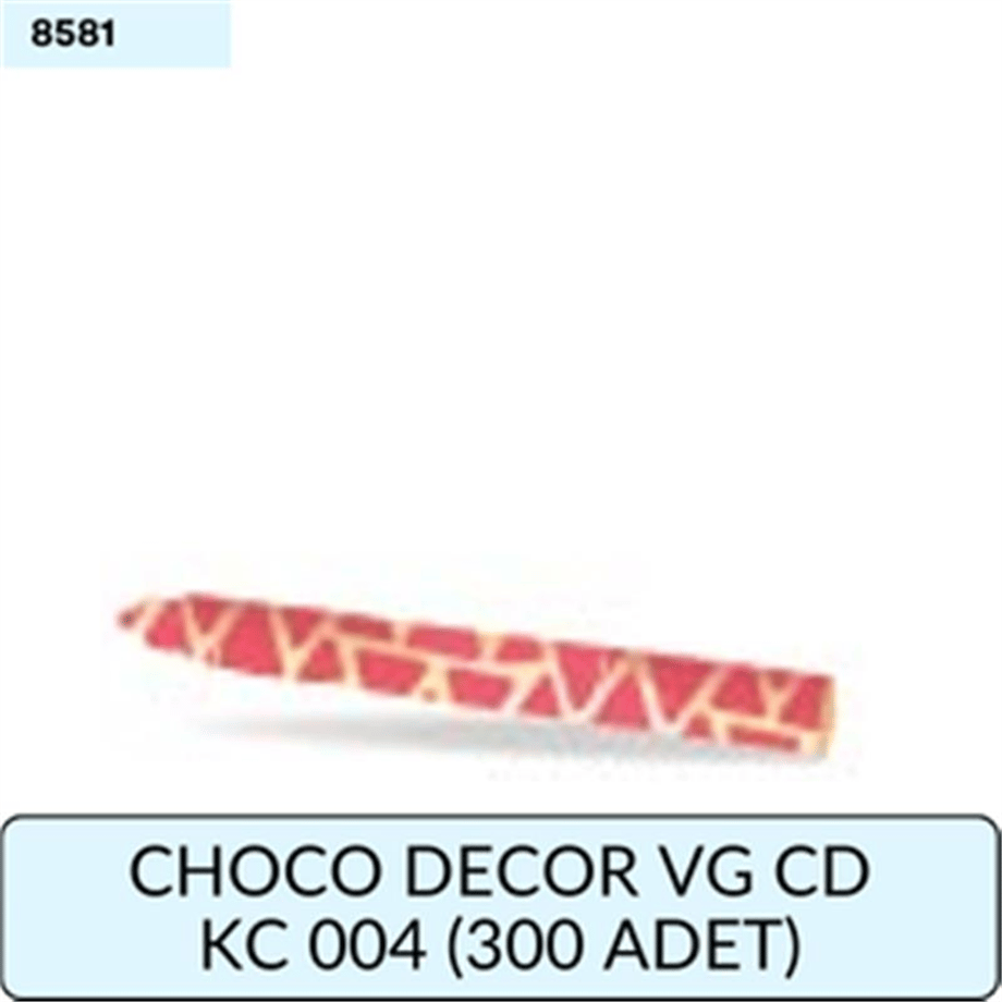 CHOCO DECOR VG CD  KC 004     (300 ADET)