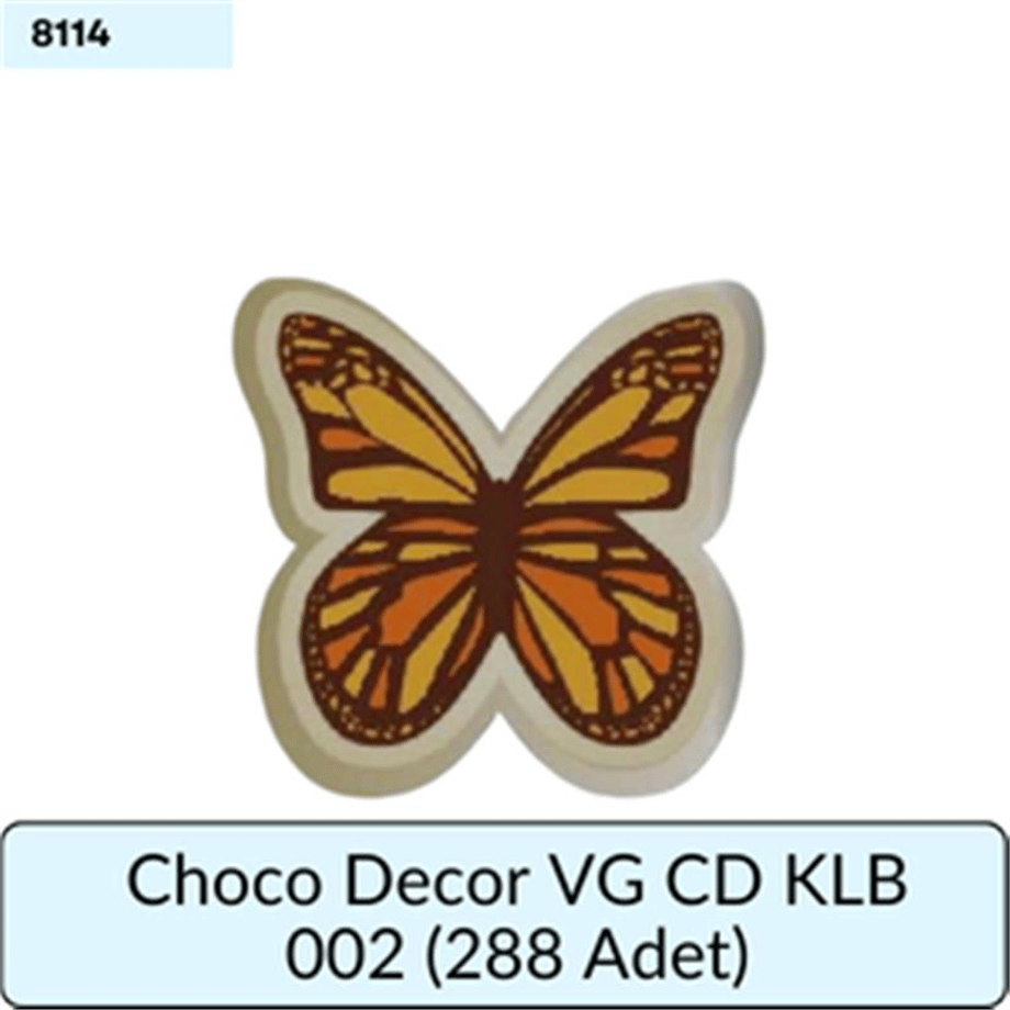 CHOCO DECOR VG CD KLB 002     (288 ADET)