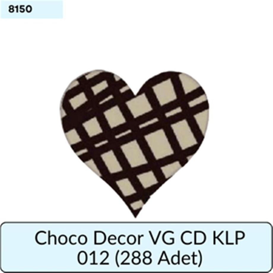 CHOCO DECOR VG CD KLP 012      (288 ADET)