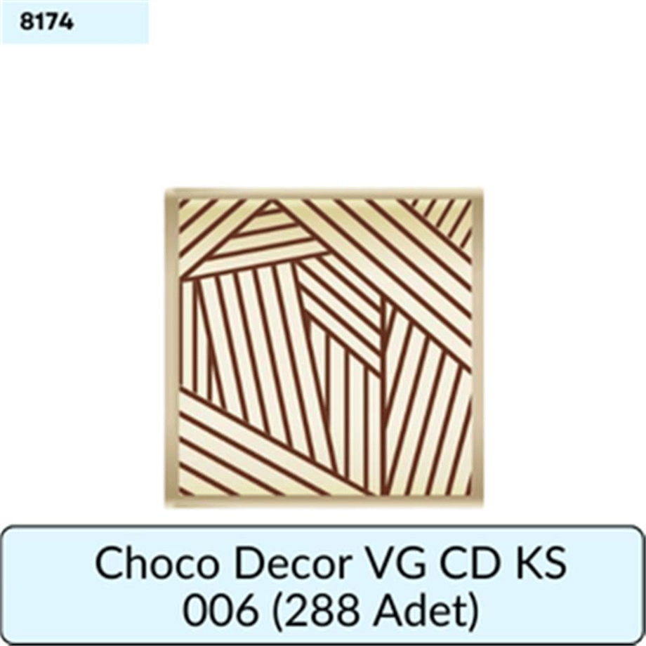CHOCO DECOR VG CD KS 006     (288 ADET)