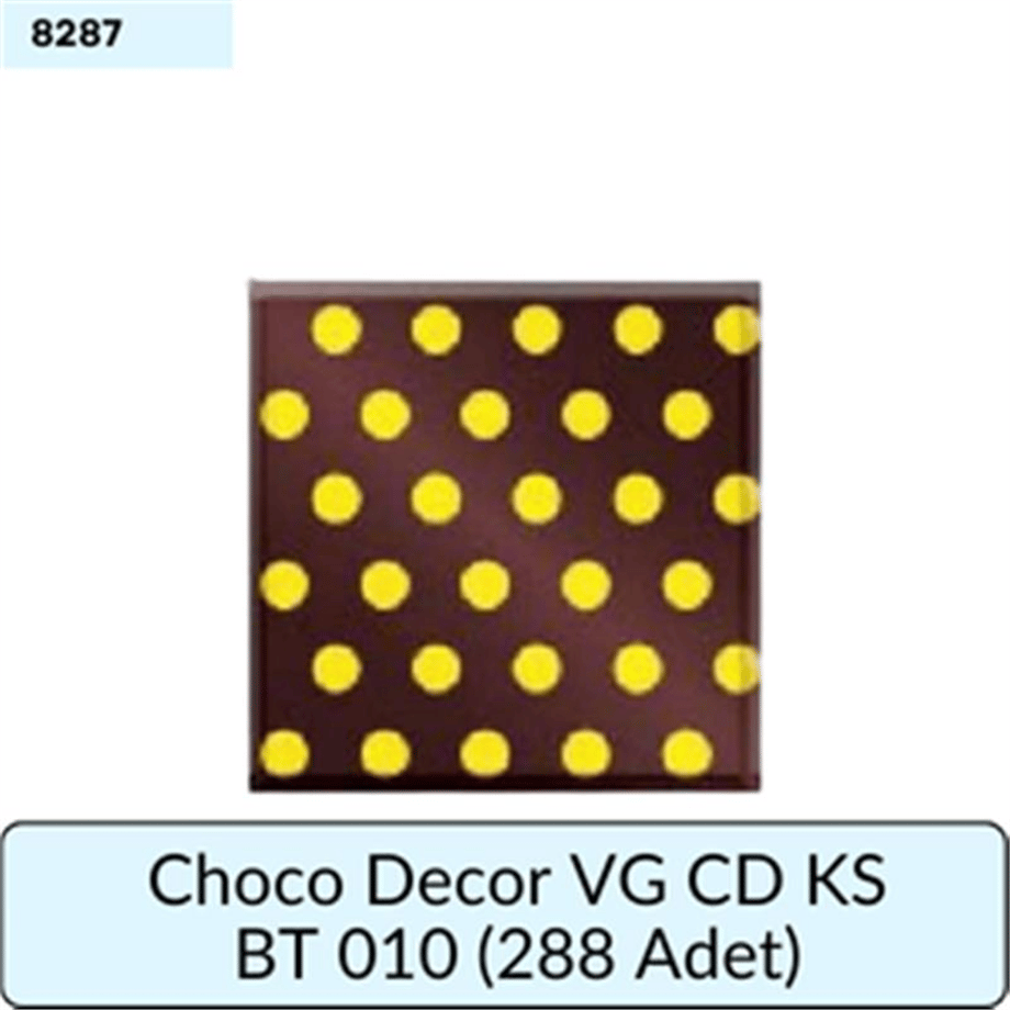 CHOCO DECOR VG CD KS BT 010     (288 ADET)