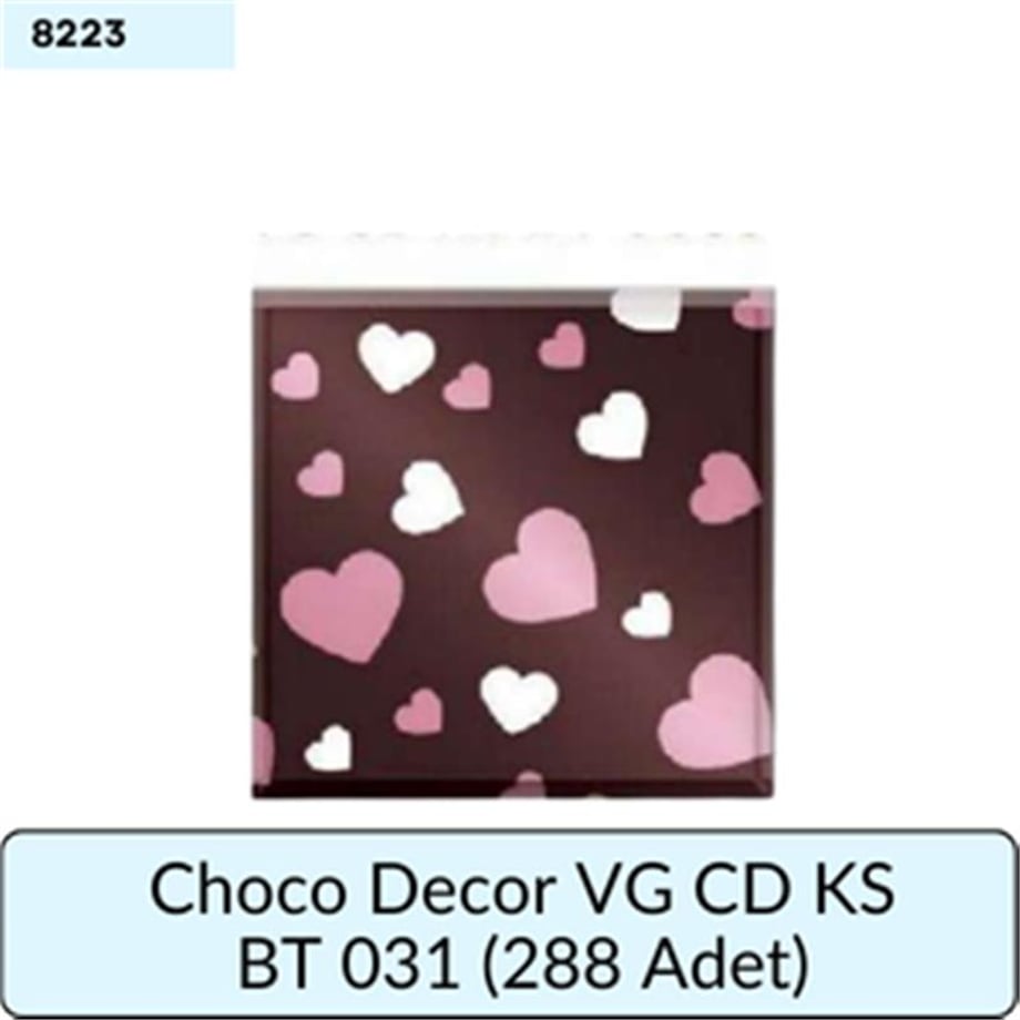 CHOCO DECOR VG CD KS BT 031     (288 ADET)