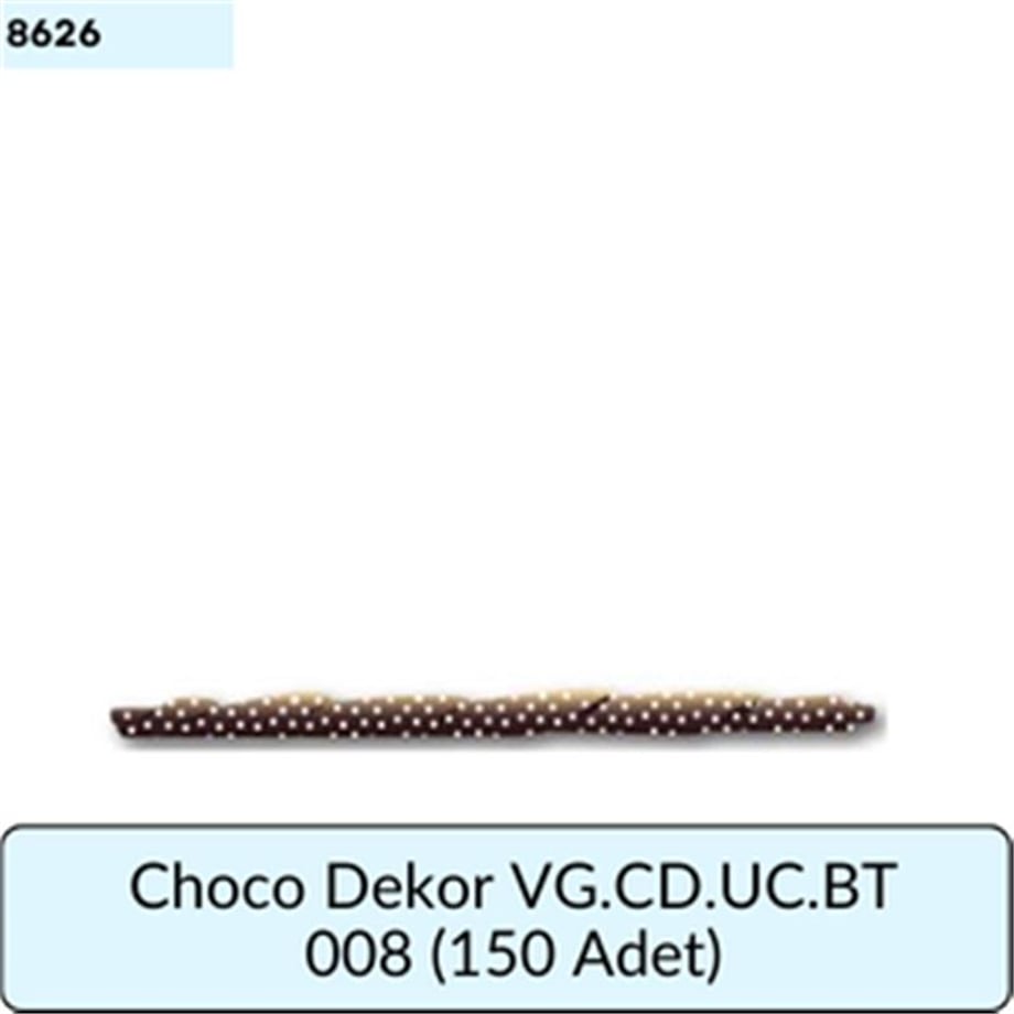 CHOCO DECOR VG CD UC BT 008     (150 ADET)