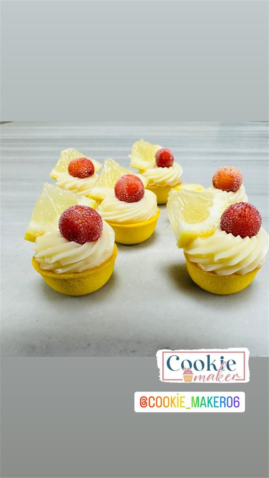 Cookie Oval Tart Tabanı Limonlu   (324 Adet)