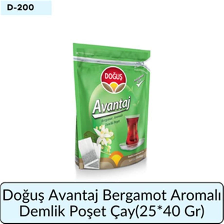 Doğuş Avantaj Berg Ar Demlik Poşet Çay  (25*40 Gr)