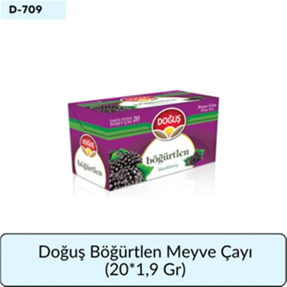 Doğuş Böğürtlen Meyve Çayı    (20*1,9 Gr)