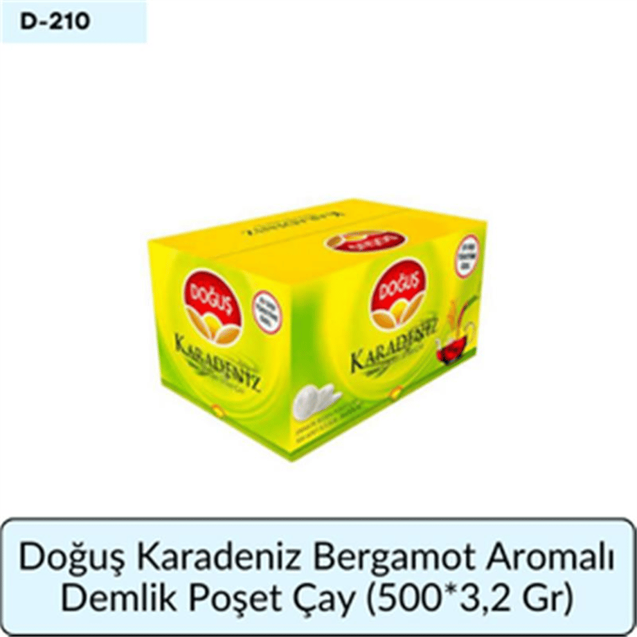 Doğuş K.deniz Berg.Ar Demlik Poşet Çay(500*3,2 Gr)