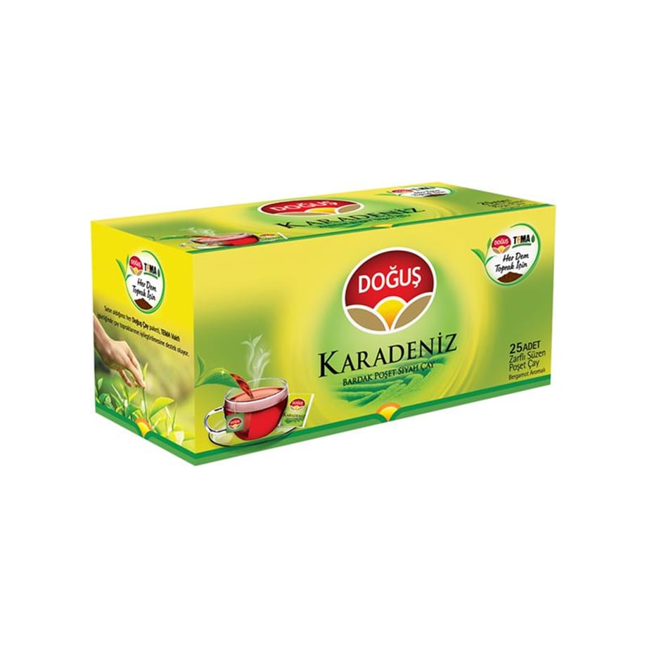 Doğuş K.deniz Berg.Ar. Bardak Poşet Çay (25*2 Gr)