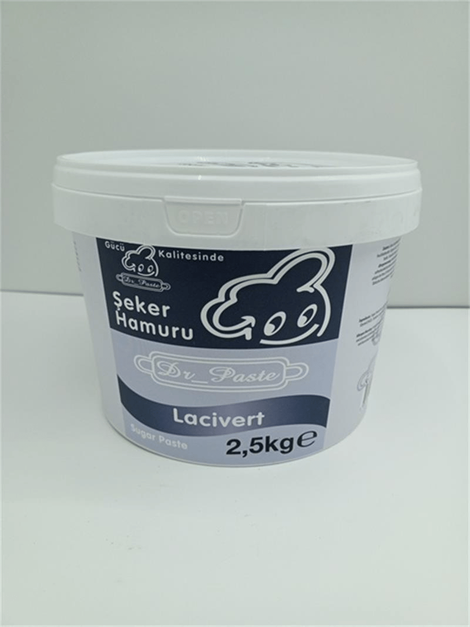 Dr. Paste Şeker Hamuru Lacivert   (2,5 Kg)